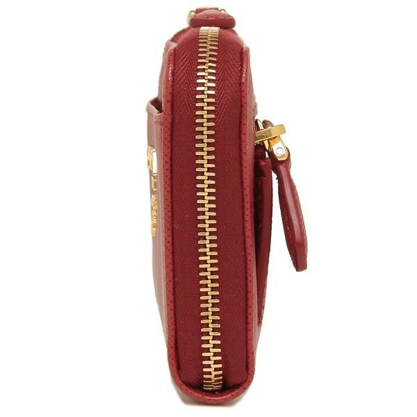 プラダ キーケース コインケース レディース PRADA 1PP122 QWA F068Z レッド 詳細画像
