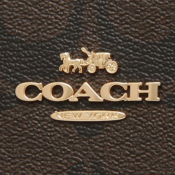 コーチ ハンドバッグ ショルダーバッグ シグネチャー ミニサイズ ブラウン レディース COACH 91494 詳細画像