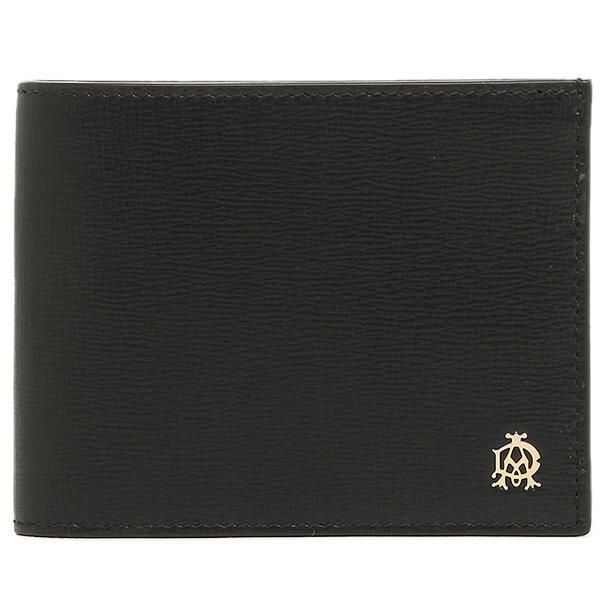 ダンヒル 財布 DUNHILL L2S832A BELGRAVE BILLFOLD 4CC & COIN PURSE 2つ折り財布 ブラック 詳細画像