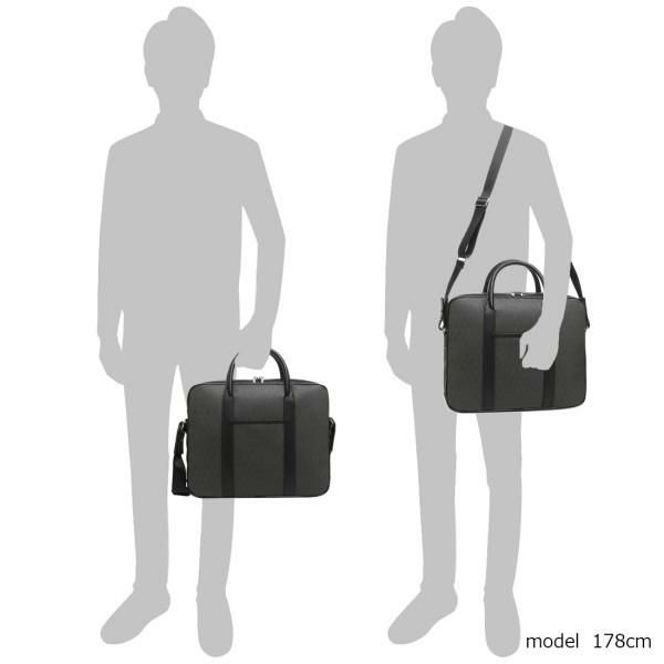 ダンヒル バッグ メンズ DUNHILL L3R781Z WINDSOR ブリーフケース ブラック 詳細画像
