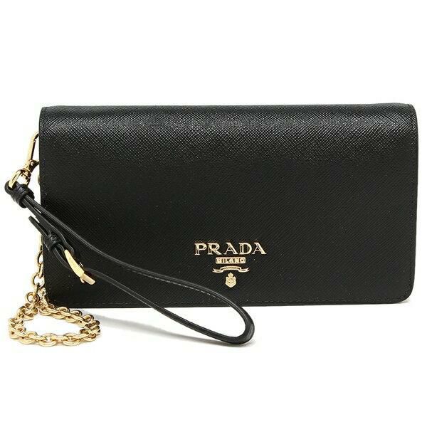 プラダ ショルダーバッグ サフィアーノ ミニバッグ 財布ショルダー チェーンウォレット リストレット レディース PRADA 1DH029 QWA 詳細画像