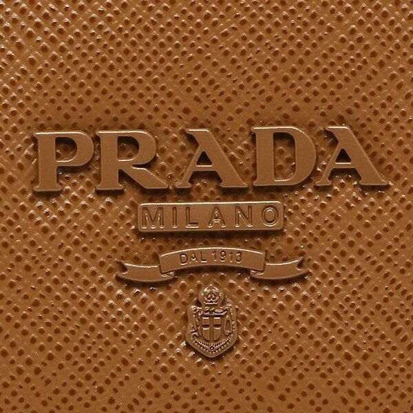 プラダ ショルダーバッグ サフィアーノ ミニバッグ 財布ショルダー チェーンウォレット リストレット レディース PRADA 1DH029 2EBW 詳細画像