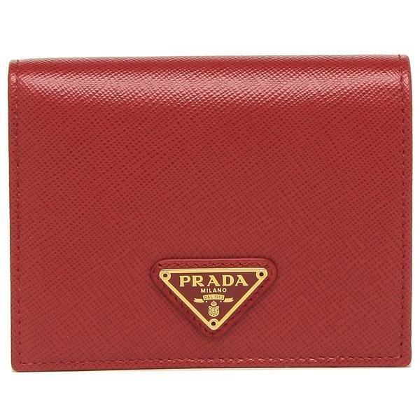 プラダ 財布 PRADA 1MV204 QHH F068Z SAFFIANO TRIANGOLO サフィアーノ