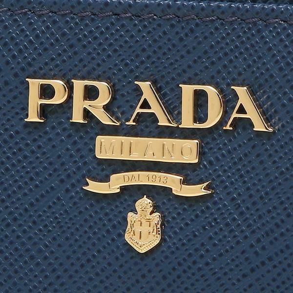 プラダ キーケース コインケース レディース PRADA 1PP122 QWA F0016 ブルー 詳細画像