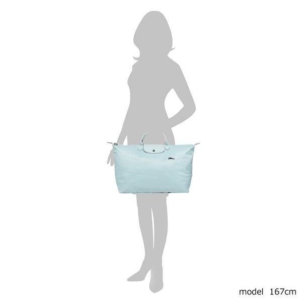 ロンシャン バッグ LONGCHAMP 1624 619 P32 LE PLIAGE CLUB プリアージュクラブ トラベル L レディース トートバッグ 無地 CLOUD BLUE 青 A4対応 詳細画像