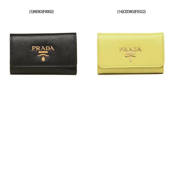 プラダ キーケース サフィアーノ キーホルダー レディース PRADA 1PG004 QWA 詳細画像