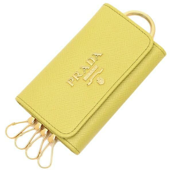 プラダ キーケース サフィアーノ キーホルダー レディース PRADA 1PG004 QWA 詳細画像