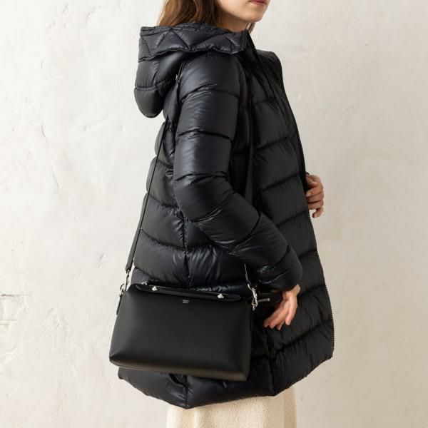 フェンディ バッグ FENDI 8BL146 1D5 F0GXN BY THE WAY バイザウェイ 2WAY レディース ハンドバッグ 無地 BLACK/PALLADIUM 黒