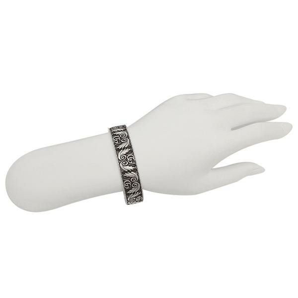 グッチ バングル　アクセサリー GUCCI 551907 J8400 0811 GG MARMONT GGマーモント レディース ブレスレット SILVER 詳細画像
