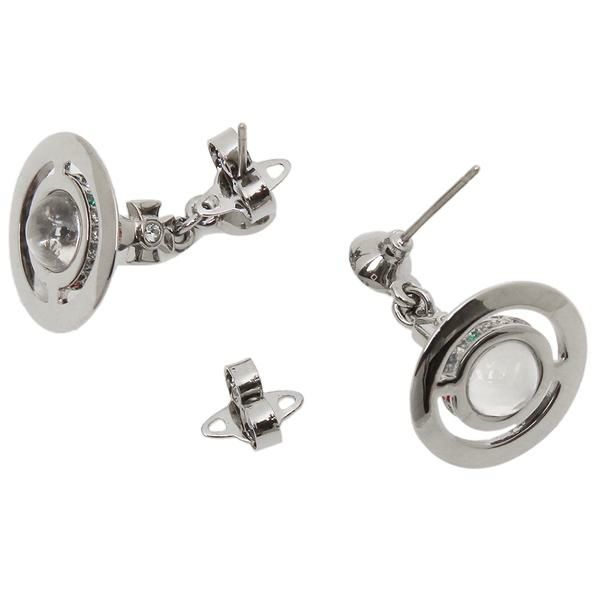 ヴィヴィアンウエストウッド ピアス アクセサリー VIVIENNE WESTWOOD 62020032 S001 724537B/4 PETITE ORB プチオーブ レディース BLACK 詳細画像