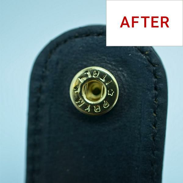 【バッグ修理】スナップボタンの交換（片側） 詳細画像