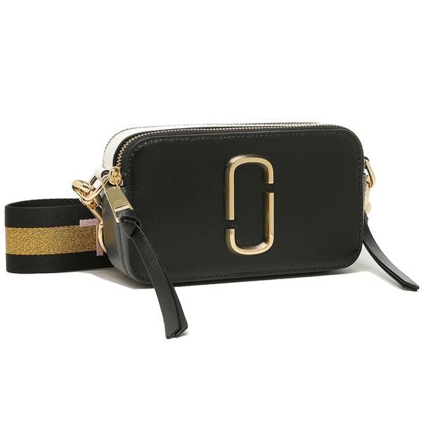マークジェイコブス バッグ MARC JACOBS M0014146 003 SNAPSHOT スナップショット レディース ショルダーバッグ 無地 NEW BLACK MULTI 黒 詳細画像