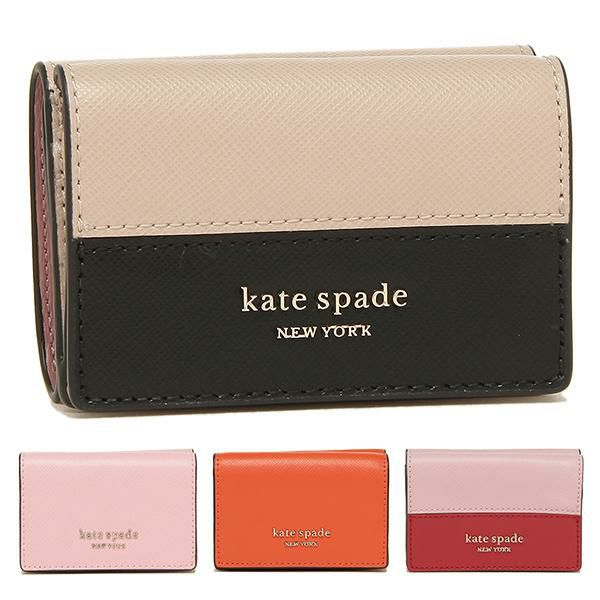 ケイトスペード 三つ折り財布 ミニ財布 スペンサー ミニ財布 レディース KATE SPADE PWRU7854