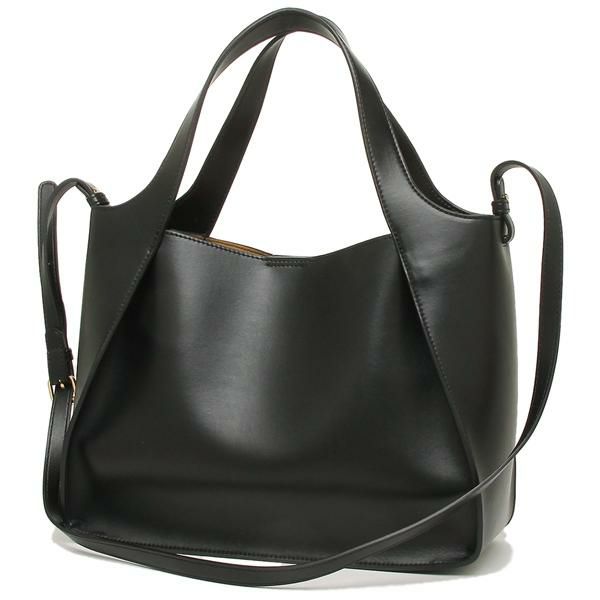 ステラマッカートニー バッグ STELLA McCARTNEY 513860 W8542 1000 ECO SOFT ALTER NAPPA エコソフトアルターナッパ 2WAYバッグ レディース トートバッグ 無地 BLACK 黒 詳細画像