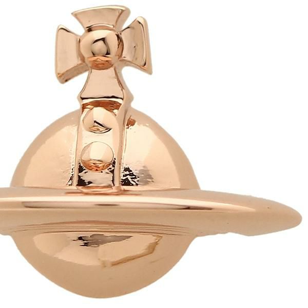 ヴィヴィアンウエストウッド ピアス アクセサリー VIVIENNE WESTWOOD 62010038 G002 724499B/3 ソリッド オーブ SOLID ORB EARRINGS ピンクゴールド 詳細画像