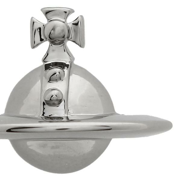 ヴィヴィアンウエストウッド ピアス アクセサリー VIVIENNE WESTWOOD 62010038 S001 724499B/4 ソリッド オーブ SOLID ORB EARRINGS レディース ガンメタル 詳細画像