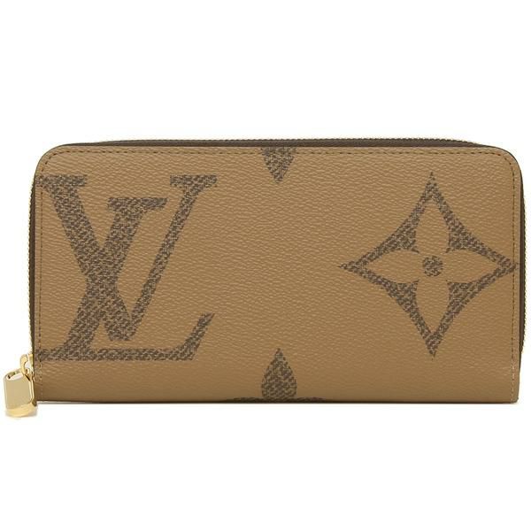 ルイヴィトン 財布 LOUIS VUITTON M69353 MONOGRAM GIANT モノグラムジャイアント ジッピーウォレット レディース 長財布 茶色 詳細画像