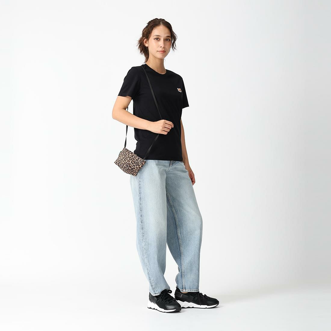 エルベシャプリエ ショルダーバッグ Herve Chapelier 1927F レディース レオパード 詳細画像