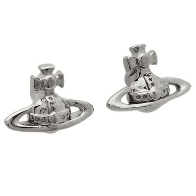 ヴィヴィアンウエストウッド ピアス アクセサリー Vivienne Westwood W004 Man Lorelei Single Stud メンズ 片耳 レディース Rhodium 春夏新作 Axes