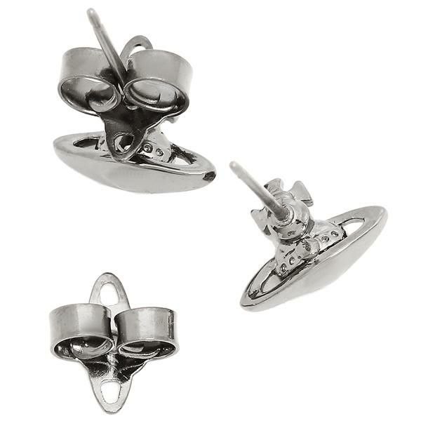 ヴィヴィアンウエストウッド ピアス アクセサリー VIVIENNE WESTWOOD 62010014 S001 BE1177/4 LORELEI STUD EARRINGS ローレライ レディース メンズ RUTHENIUM 詳細画像