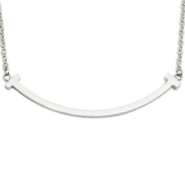 ティファニー ネックレス アクセサリー Tスマイル スモール ペンダント 18K レディース TIFFANY&Co. 詳細画像