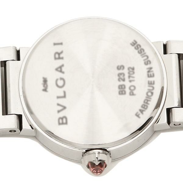 ブルガリ 時計 BVLGARI BBL23BSSD 23MM ブルガリブルガリ クォーツ レディース腕時計ウォッチ ブラック/シルバー 詳細画像