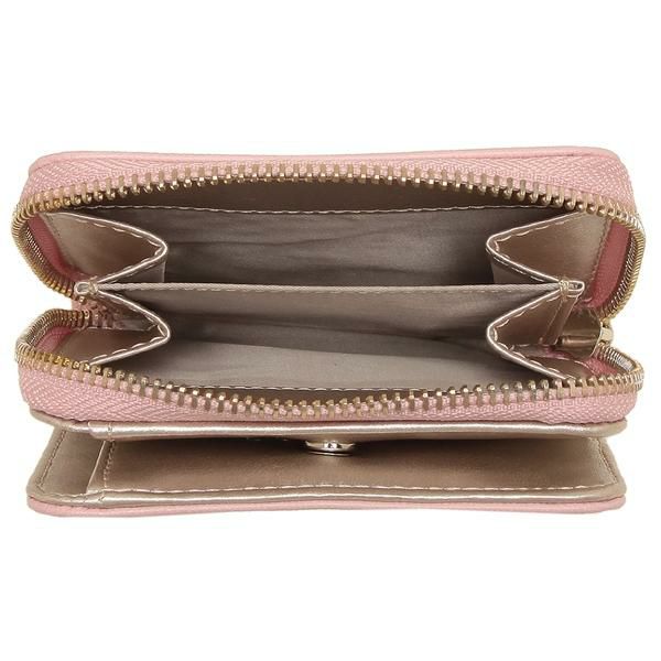 ゲス 財布 GUESS VG718041 BLUSH レディース 二つ折り財布 ミニ財布 無地 BLUSH 詳細画像