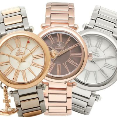 ヴィヴィアンウエストウッド 時計 レディース マザーオーブ 32mm チャーム付き クォーツ VIVIENNE WESTWOOD