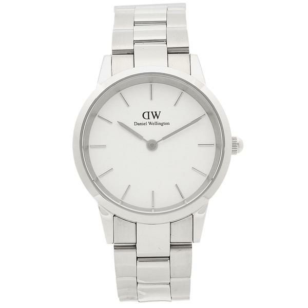 ダニエルウェリントン 時計 Daniel Wellington Dw Iconic Link アイコニック 36mm クォーツ レディース メンズ 腕時計 ウォッチ シルバー Axes