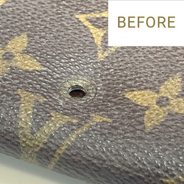 【革小物修理（キーケース・ポーチ等）】スナップボタンの交換（片側） 詳細画像