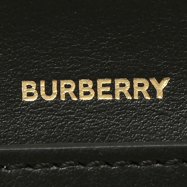 バーバリー 財布 BURBERRY 8026114 A1189 VINTAGE CHECKGRAINY ヴィンテージチェック＆グレイニー レディース 二つ折り財布 チェック BLACK 黒 詳細画像