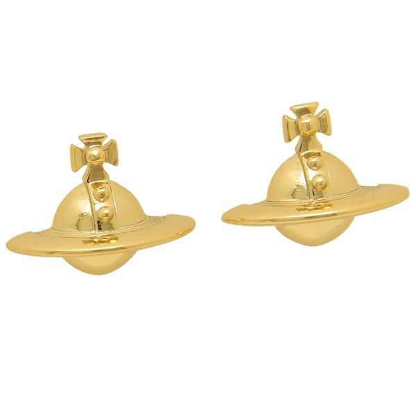 ヴィヴィアンウエストウッド ピアス アクセサリー VIVIENNE WESTWOOD 62010038 R001 SOLID ORB EARRINGS オーブ レディース ピアス GOLD
