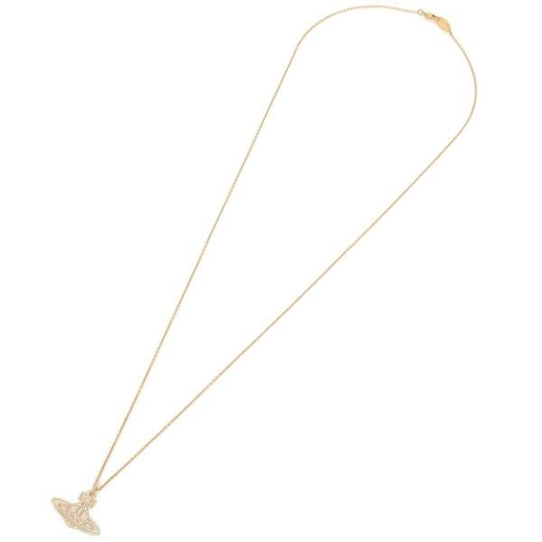 ヴィヴィアンウエストウッド ネックレス アクセサリー VIVIENNE WESTWOOD 63020259 R001 THIN LINES FLAT ORB PENDANT オーブ レディース ペンダント GOLD 詳細画像