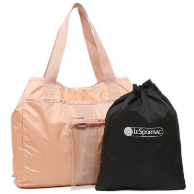 返品ok レスポートサック バッグ Lesportsac 2430 G642 Essential Gym Tote Bag エッセンシャル レディース トートバッグ 無地 Rose Cloud Gym 対応 Axes