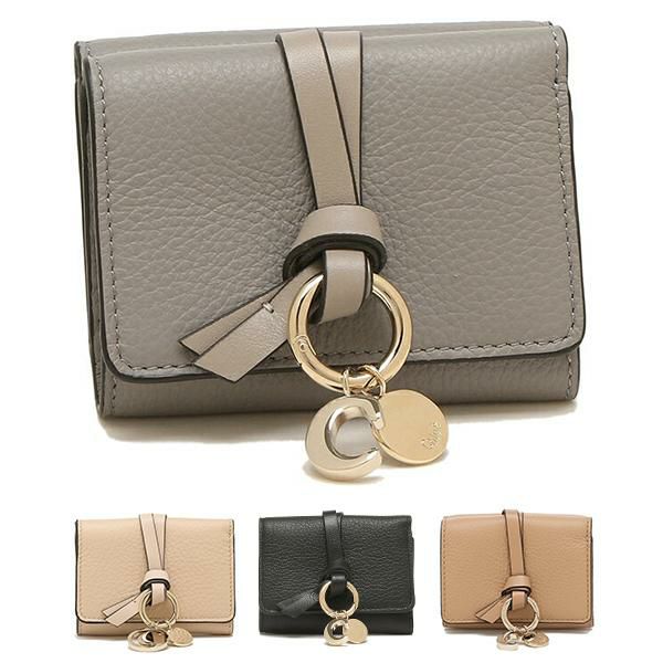 クロエ 三つ折り財布 アルファベット レディース CHLOE CHC17AP946H9Q