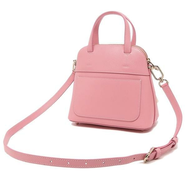 フルラ バッグ FURLA 1057369 BAHR ARE 04A FURLA PIPER MINI DOME パイパー ミニ ドーム レディース ハンドバッグ 無地 PINK h 詳細画像