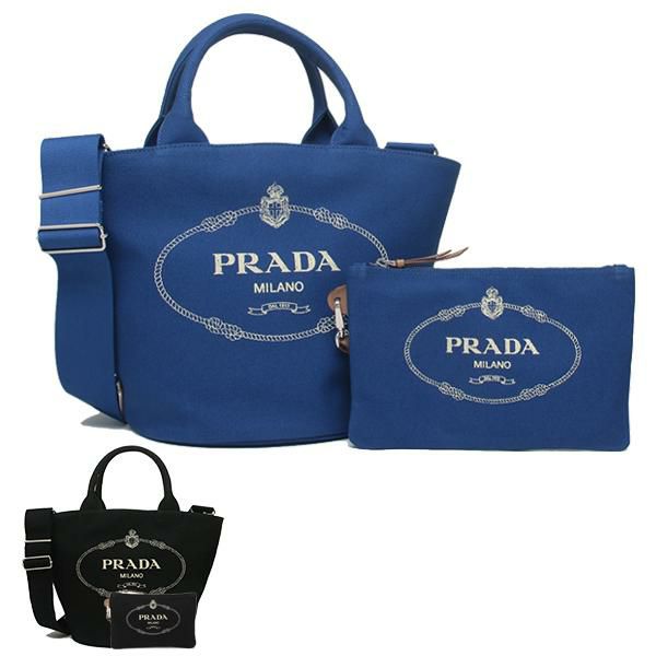 プラダ ハンドバッグ ショルダーバッグ カナパ ポーチ レディース PRADA 1BG186 ZKI