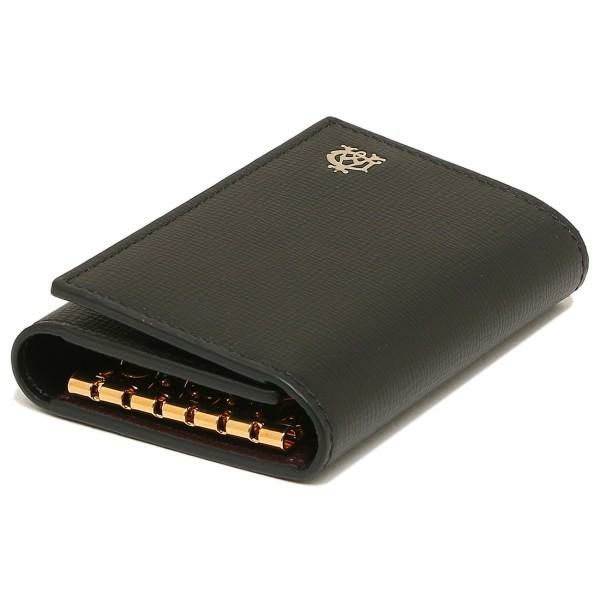 ダンヒル メンズ キーケース DUNHILL L2S850A BELGRAVE キーホルダー BLACK 詳細画像