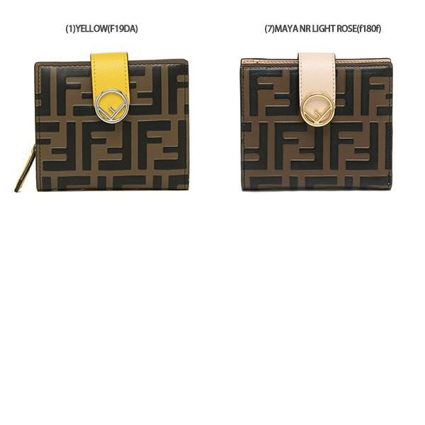 フェンディ 二つ折り財布 エフイズフェンディ レディース FENDI 8M0386 AAII 詳細画像