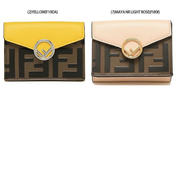 フェンディ 三つ折り財布 エフイズフェンディ レディース FENDI 8M0395 AAII 詳細画像