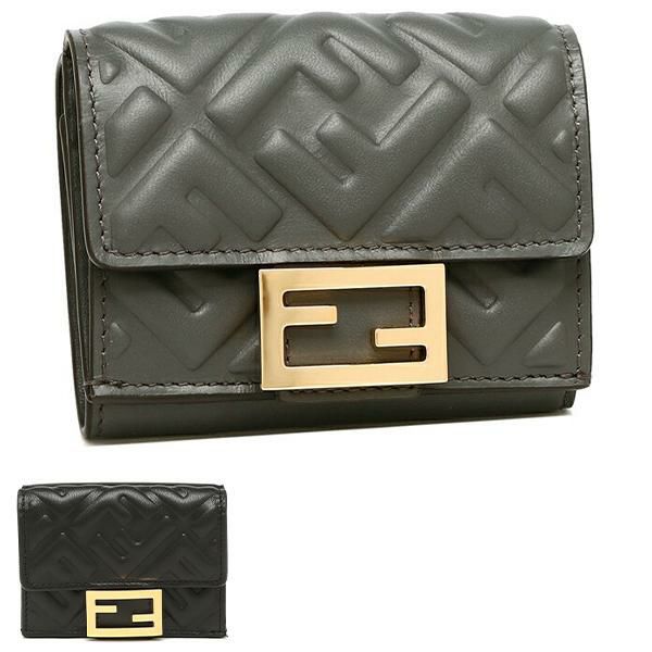 フェンディ 三つ折り財布 バゲット レディース FENDI 8M0395 AAJD