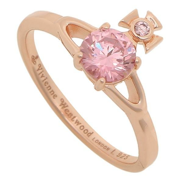 ヴィヴィアンウエストウッド リング アクセサリー VIVIENNE WESTWOOD 64040006 G109 REINA PETITE RING レディース 指輪 PINK GOLD