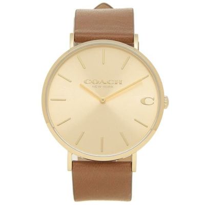 メンズ COACH 14602431 CHALS チャールズ 41MM ブラック-