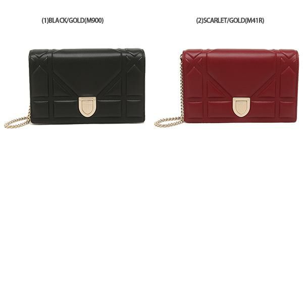 ディオール ショルダーバッグ ディオラマ カナージュ チェーンウォレット レディース Christian Dior S0328 ONGJ 詳細画像