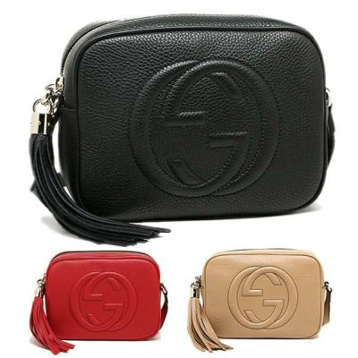 グッチ ショルダーバッグ ソーホー カメラバッグ レディース GUCCI 308364 A7M0G