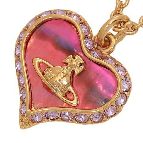 ヴィヴィアンウエストウッド ネックレス アクセサリー ペトラ ハート ペンダント レディース VIVIENNE WESTWOOD 63020103 詳細画像