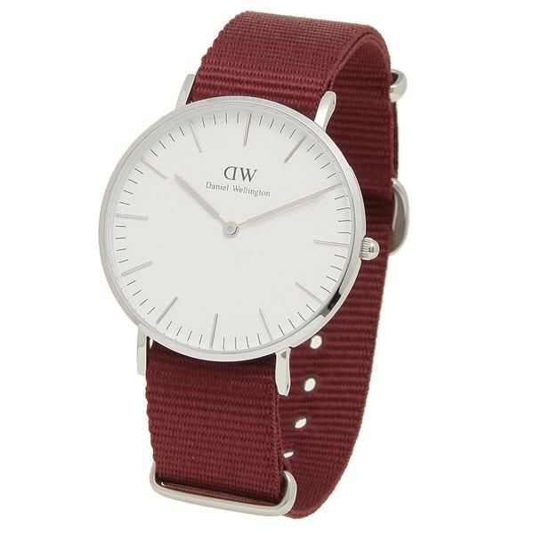 ダニエルウェリントン 時計 Daniel Wellington Dw Roselyn ロゼリン 36mm クォーツ レディース メンズ 腕時計 ウォッチ レッド シルバー Axes