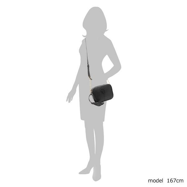トリーバーチ バッグ TORY BURCH 64447 001 MCGRAW CAMERA BAG レディース ショルダーバッグ 無地 BLACK 黒 詳細画像