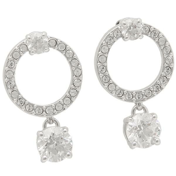 スワロフスキー ピアス アトラクト シルバー ホワイト レディース SWAROVSKI 5563278