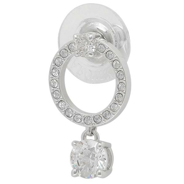スワロフスキー ピアス アトラクト シルバー ホワイト レディース SWAROVSKI 5563278 詳細画像